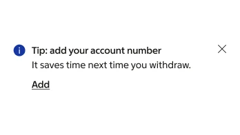 Inline notice