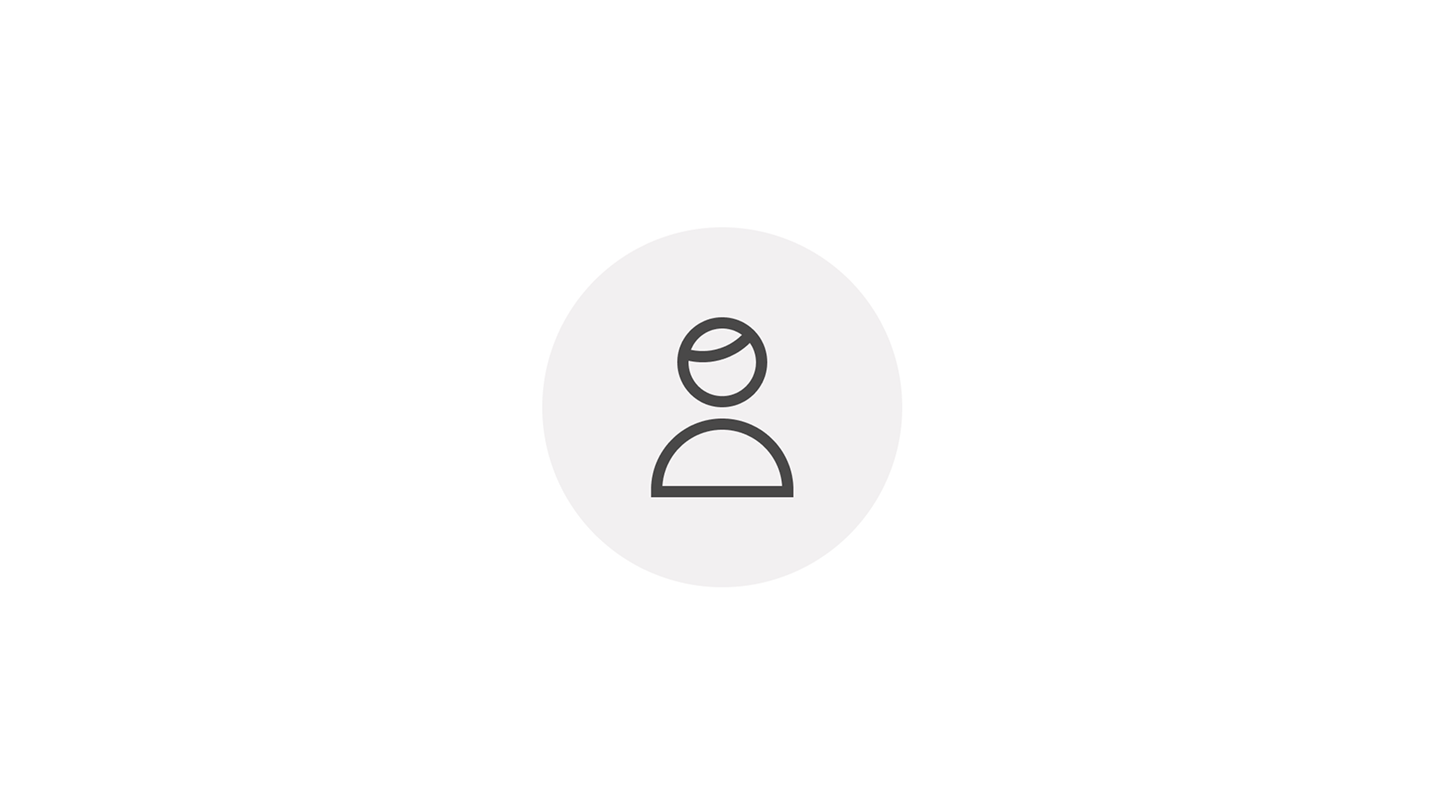 Example of Signed-out variant avatar