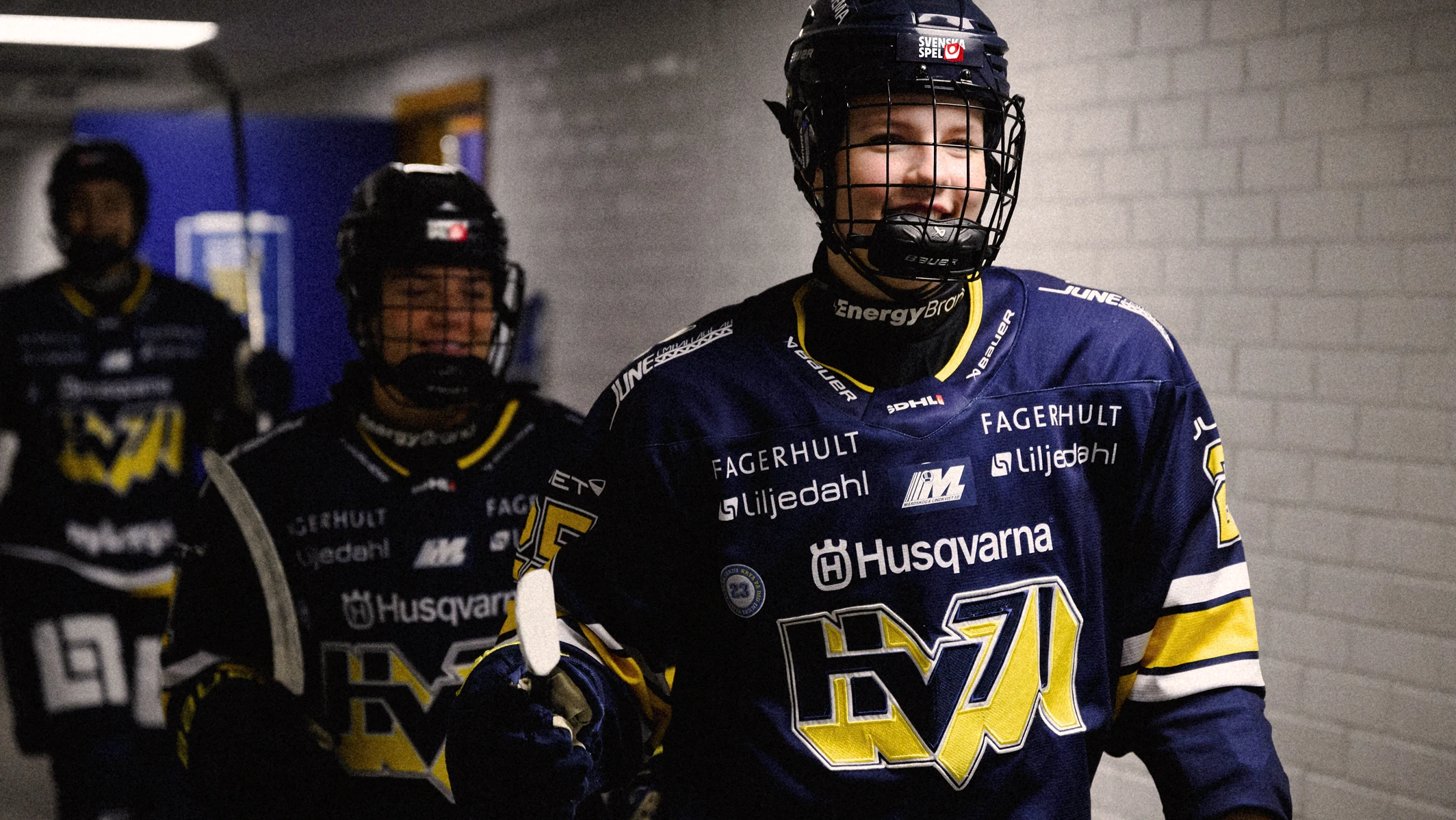 Exempel på Svenska Spel-branding på officiella lagkläder