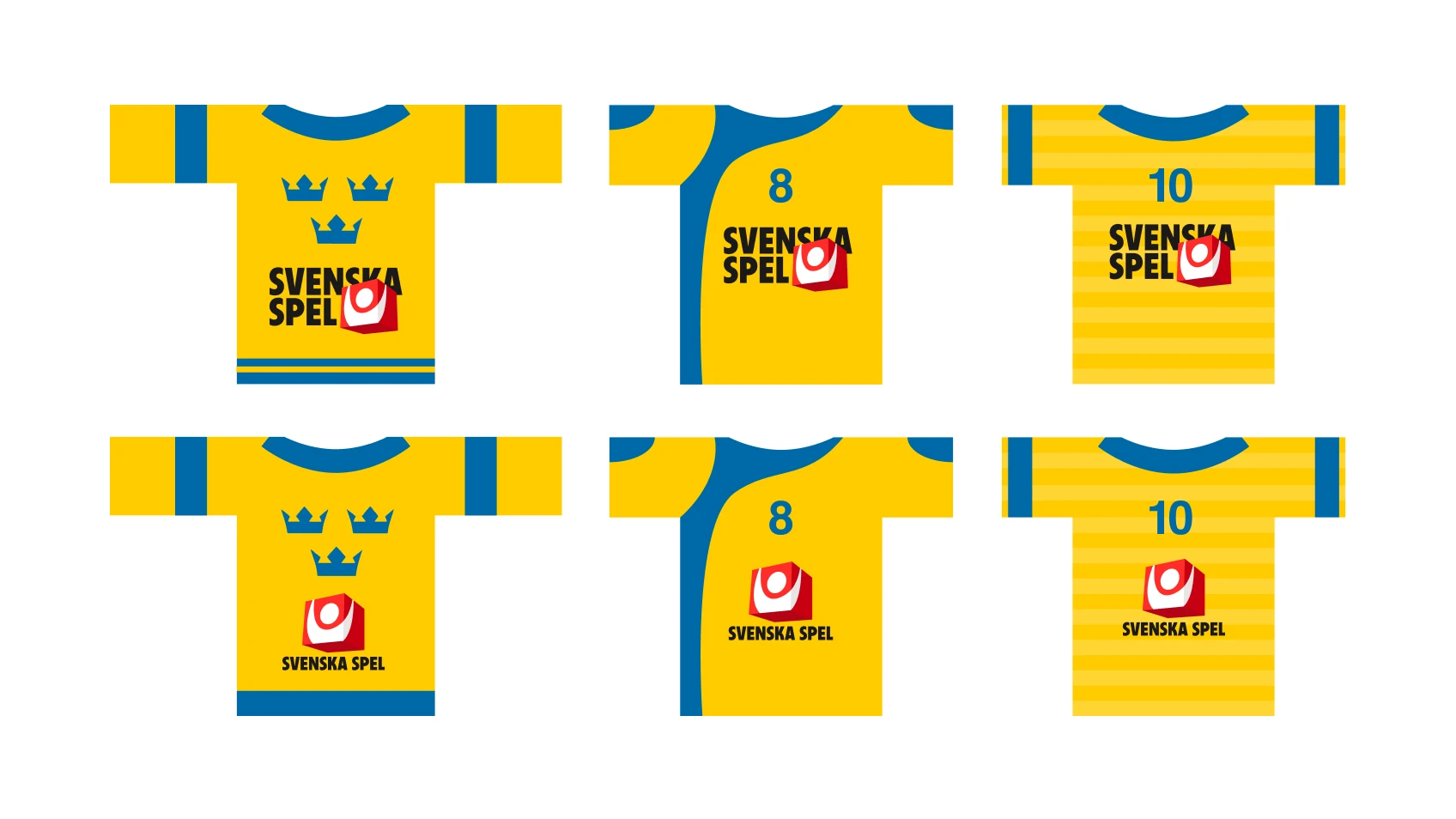 Tävlingsställ och träningsväst med större logotyp