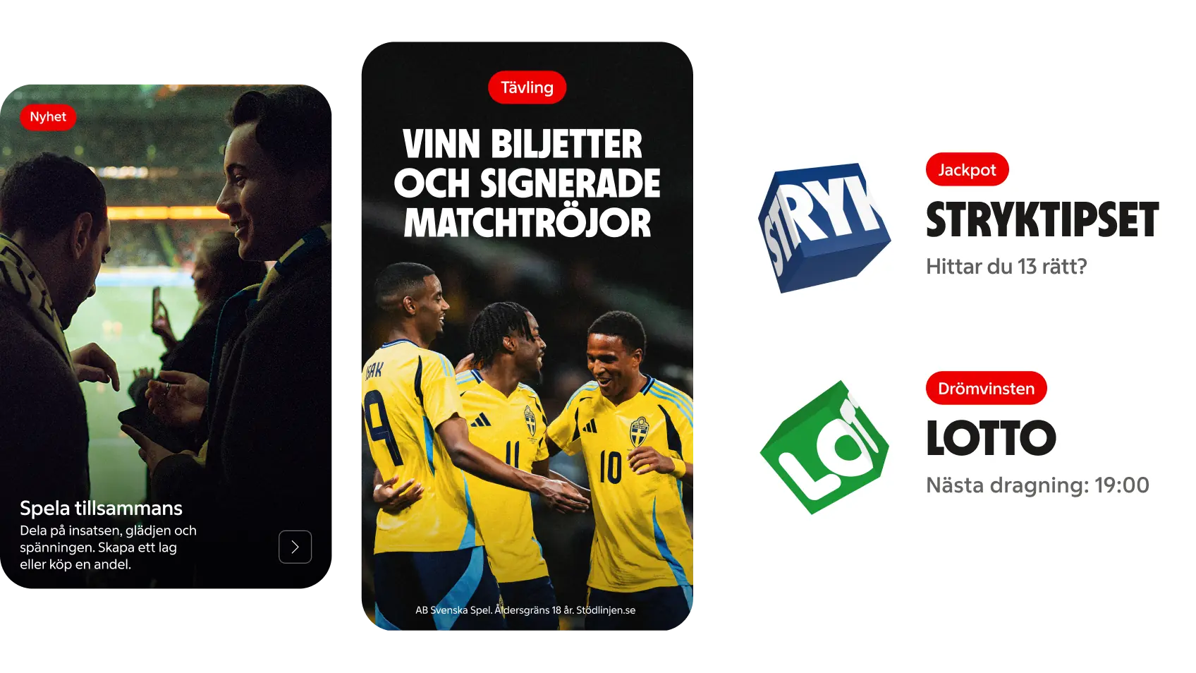 Collage med olika taggar som formelement