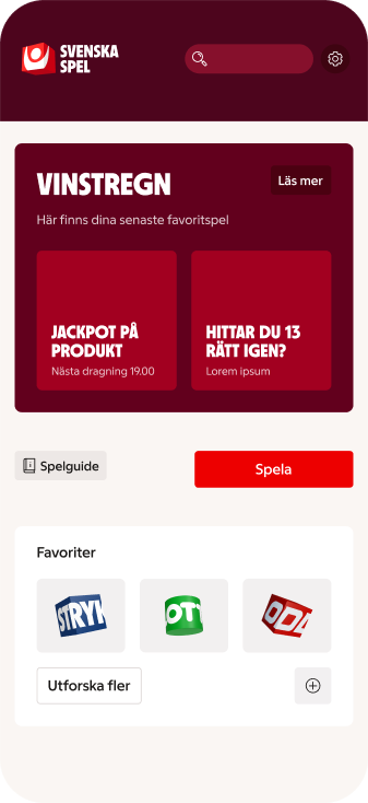 Example 2 of combined Light and Vibrant themes showing contrast and visual hierarchy in an interface