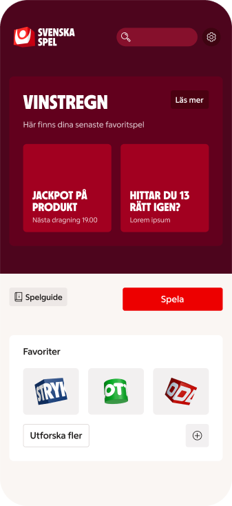 Example 4 of combined Light and Vibrant themes showing contrast and visual hierarchy in an interface