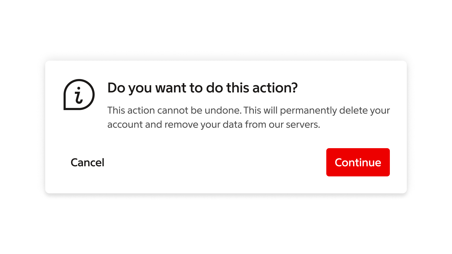 dialog: When to use what — Dialog