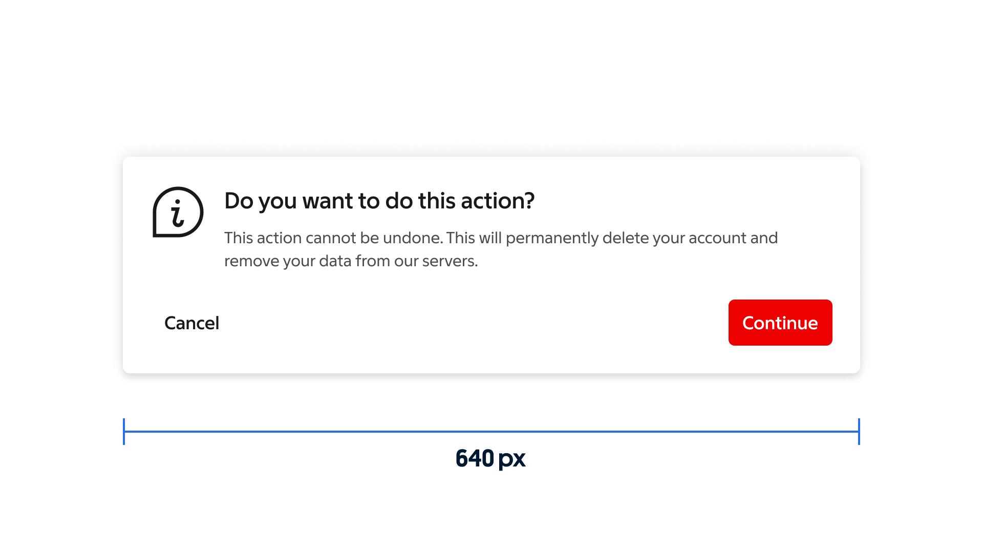 dialog: Larger screens