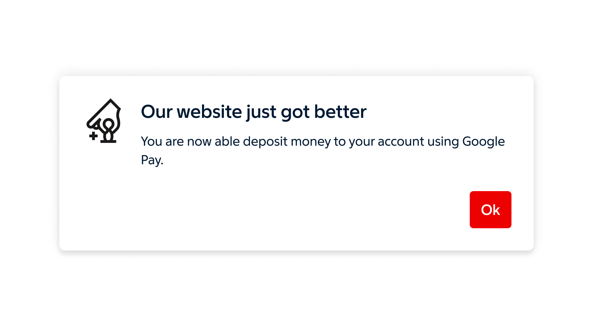 dialog: Button choices — Make sure to present choices that are clear to the user.