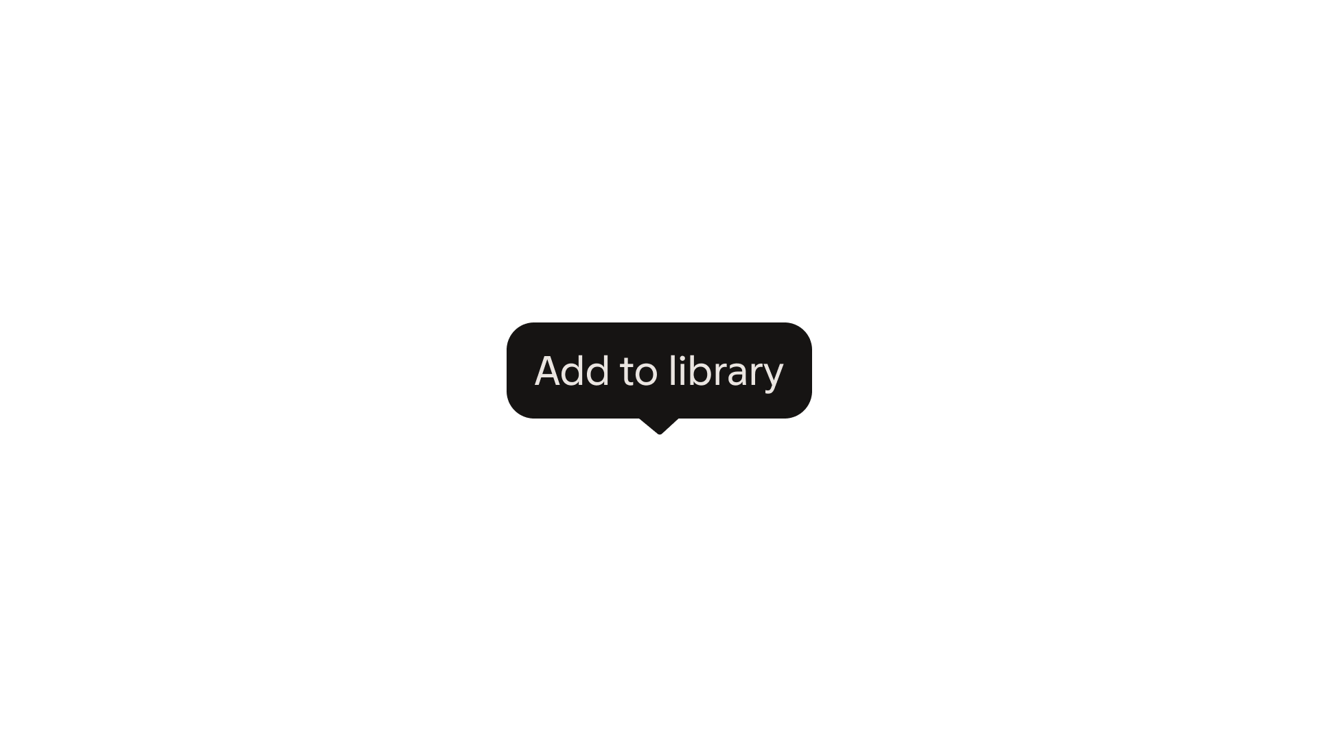 dialog: When to use what — Tooltip