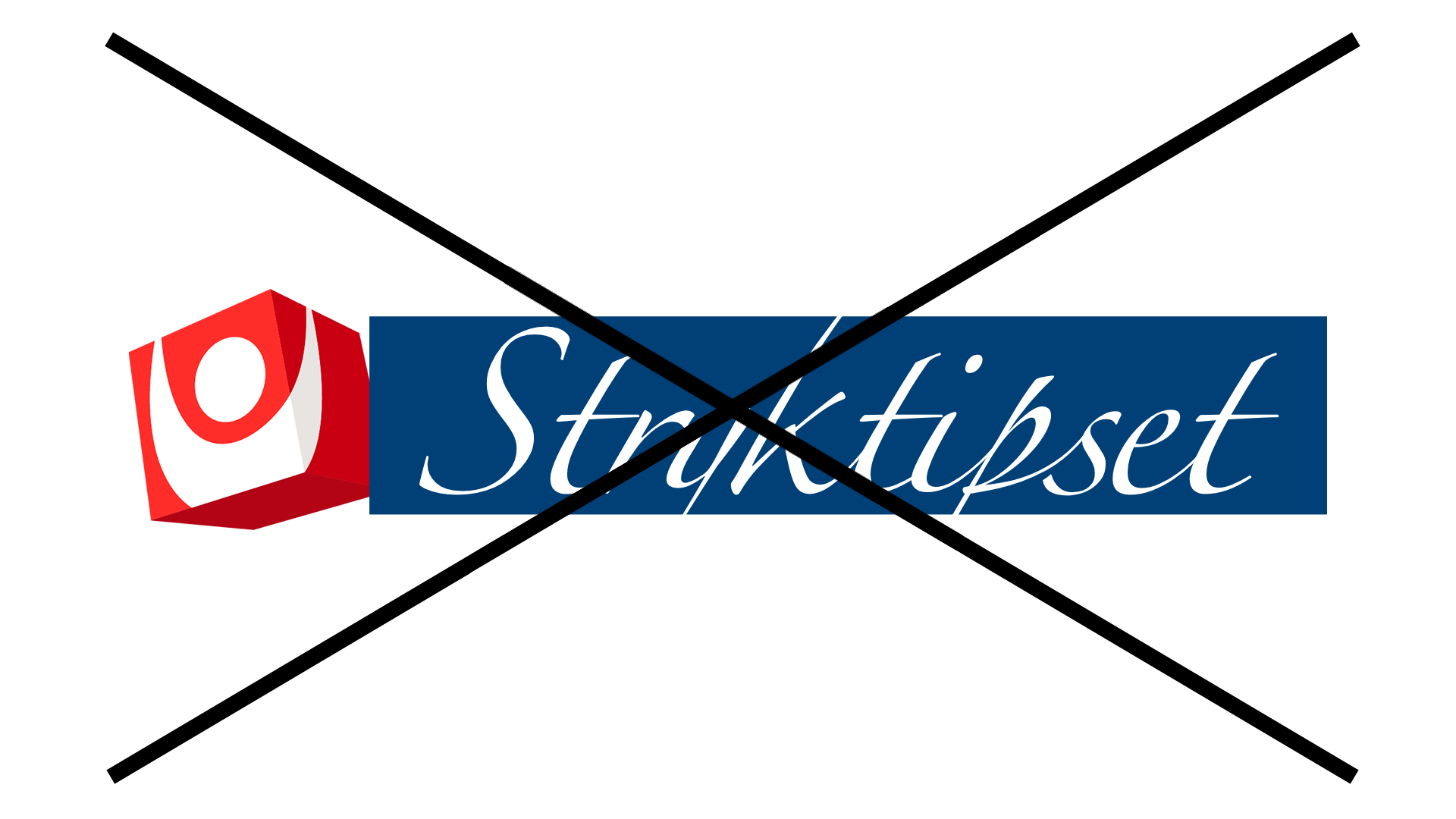 Stryktipset skrivet med fel typsnitt