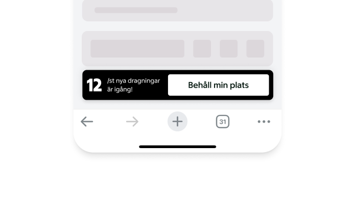 floating action bar: floating-action-bar — Supportive elements should reinforce — not compete with — the main action.