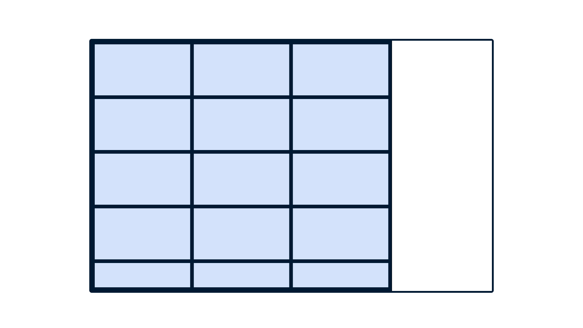 floating action bar: Large screen FAB triggers a side sheet