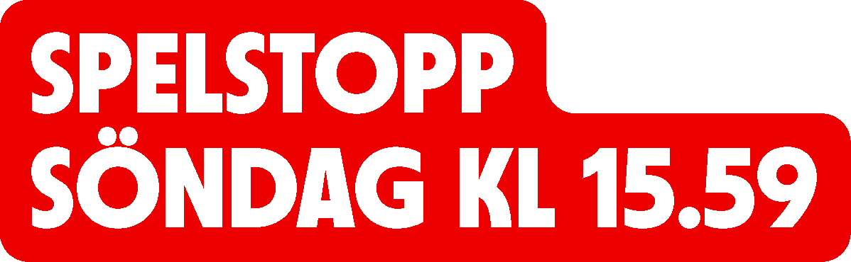 Exempel 3: Ordlåda med spelstopp söndag kl 15.59