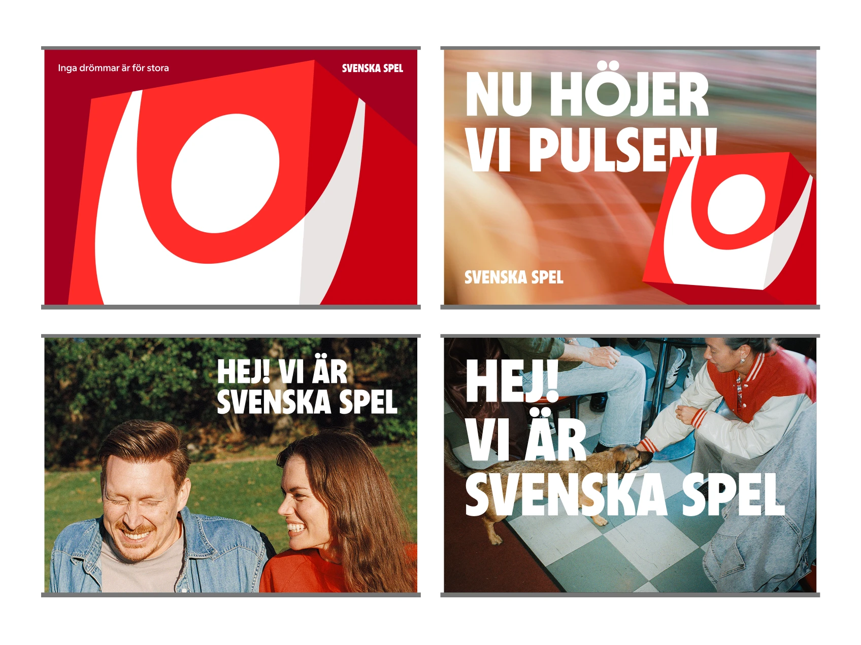 Svenska Spel-pop-up-vägg