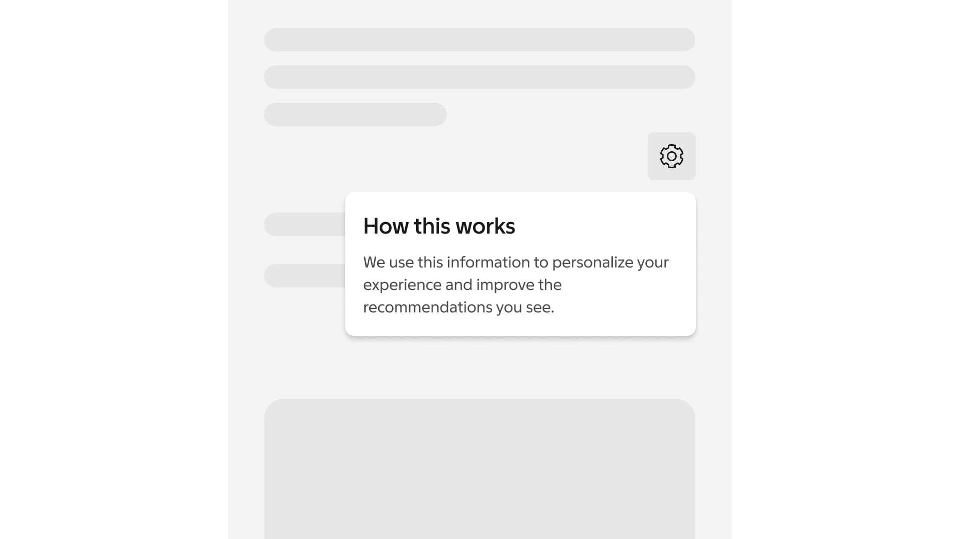 popover: Contextual help