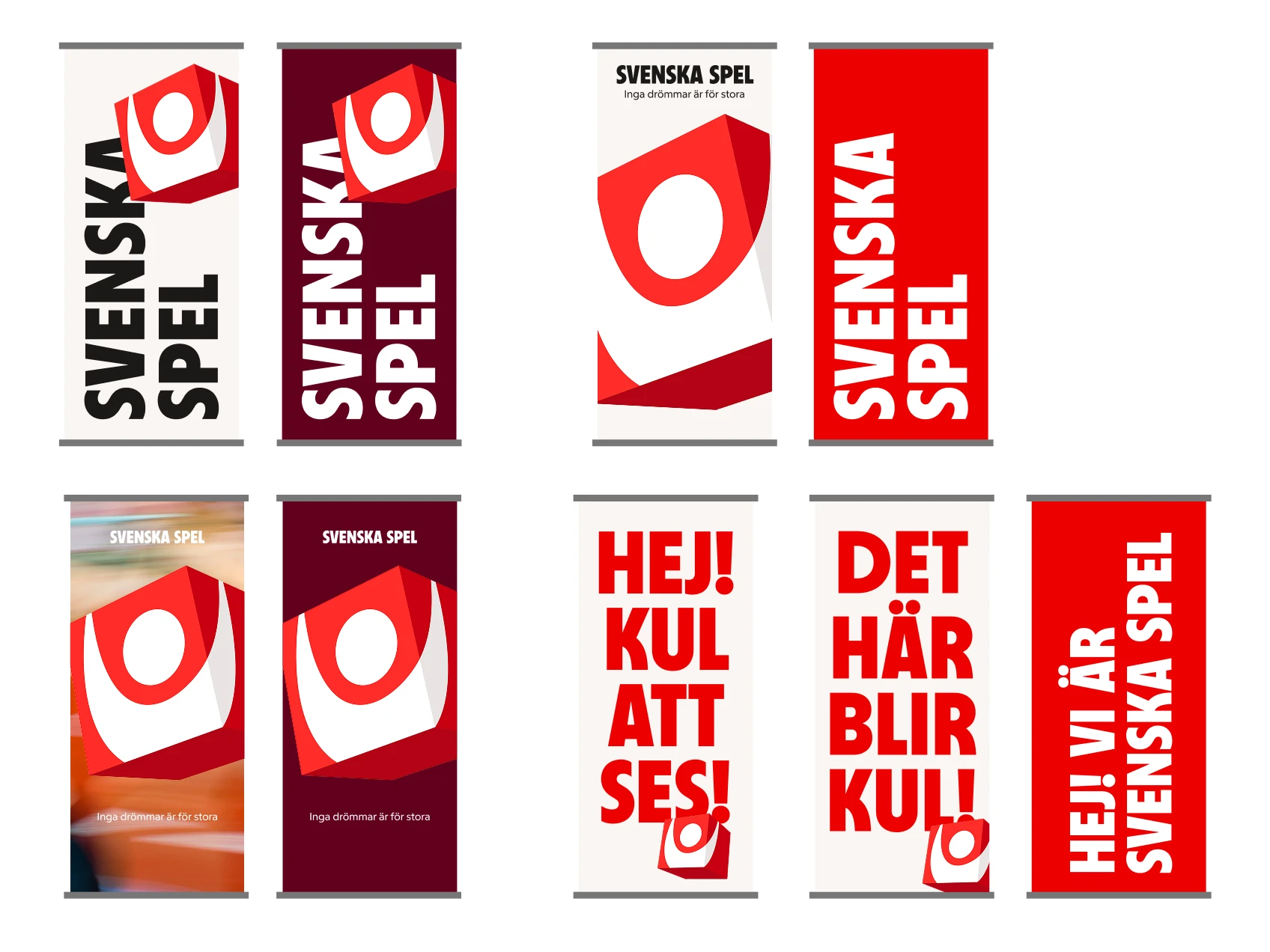 Svenska Spel-rollups arrangerade tillsammans