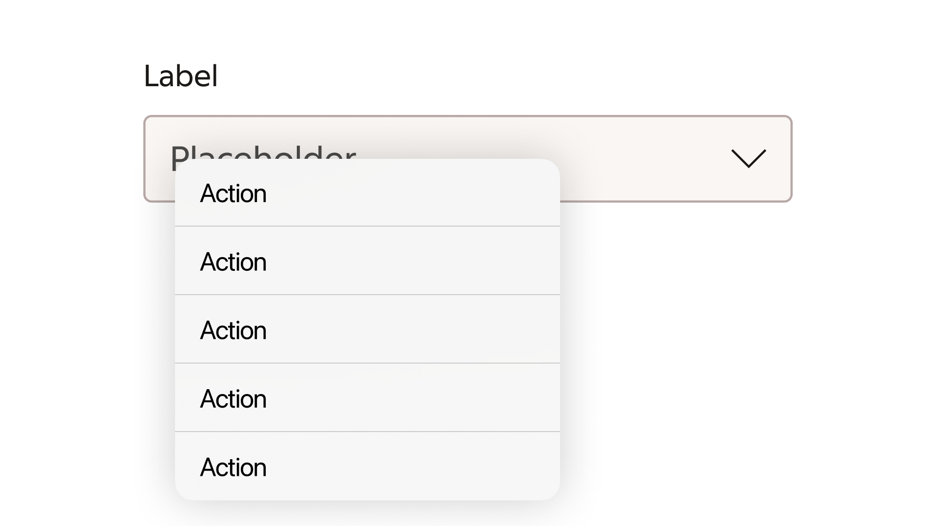 select: select — Native menu