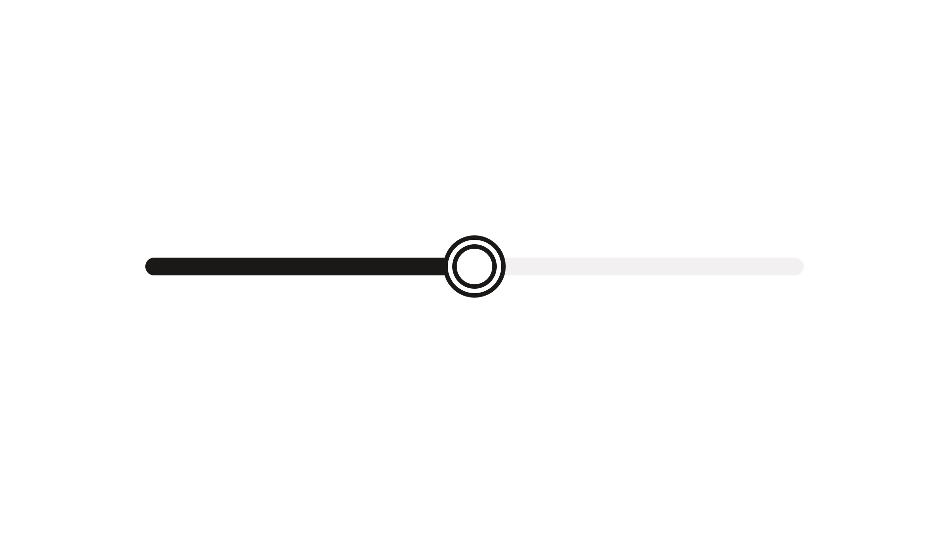 slider: Interaction states — Focus