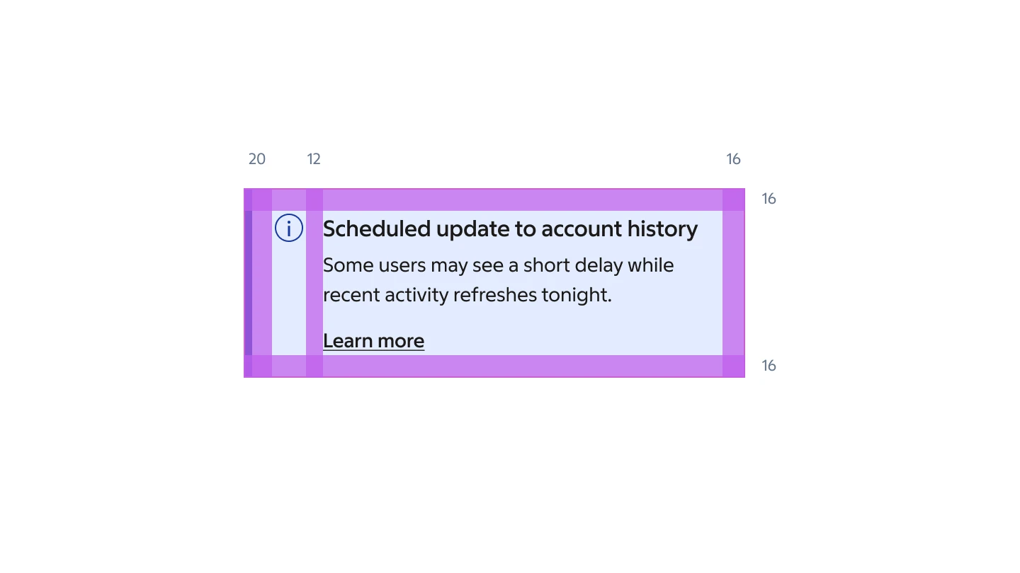 System notice specifications