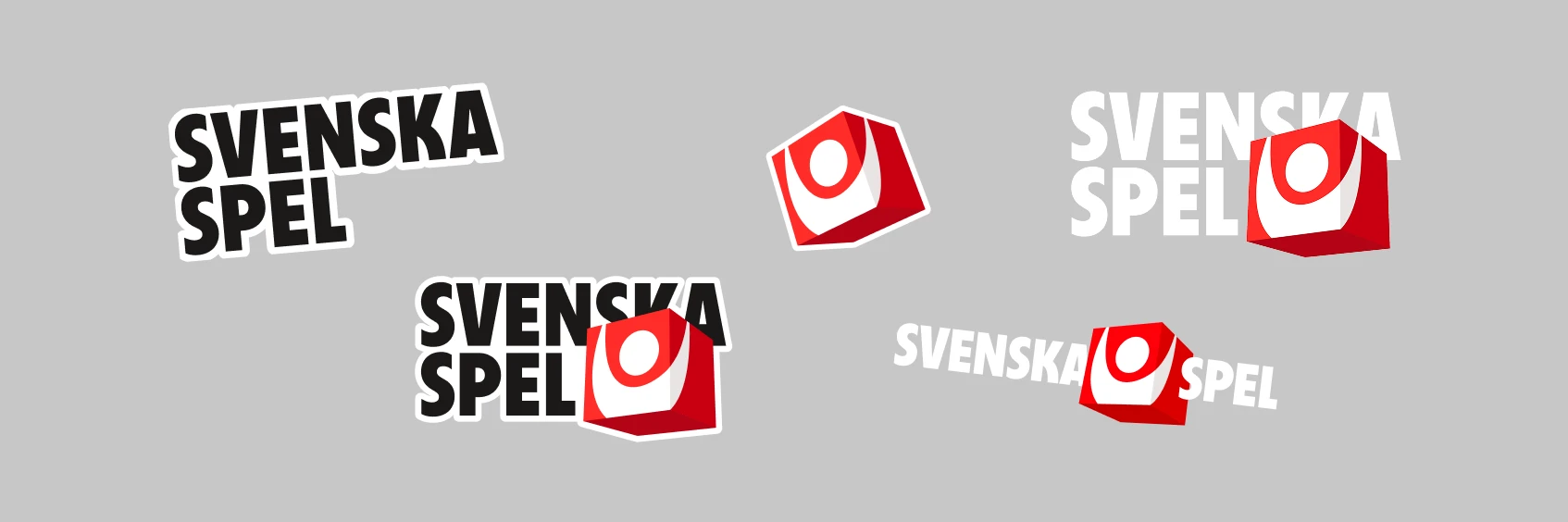 Ordbild och Vinnarkub som stickers på utrustning