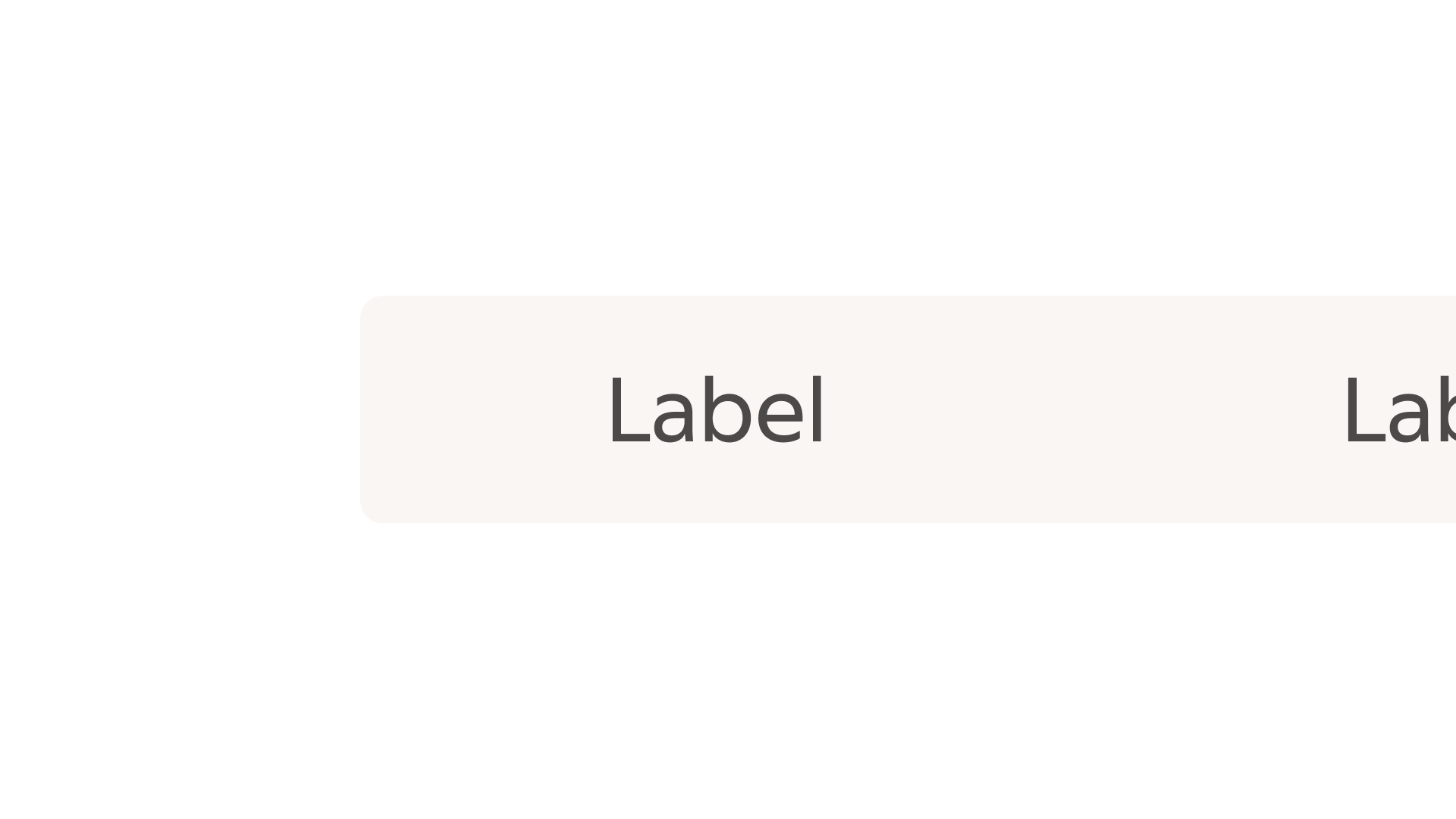 toggle group: Interaction states — Default