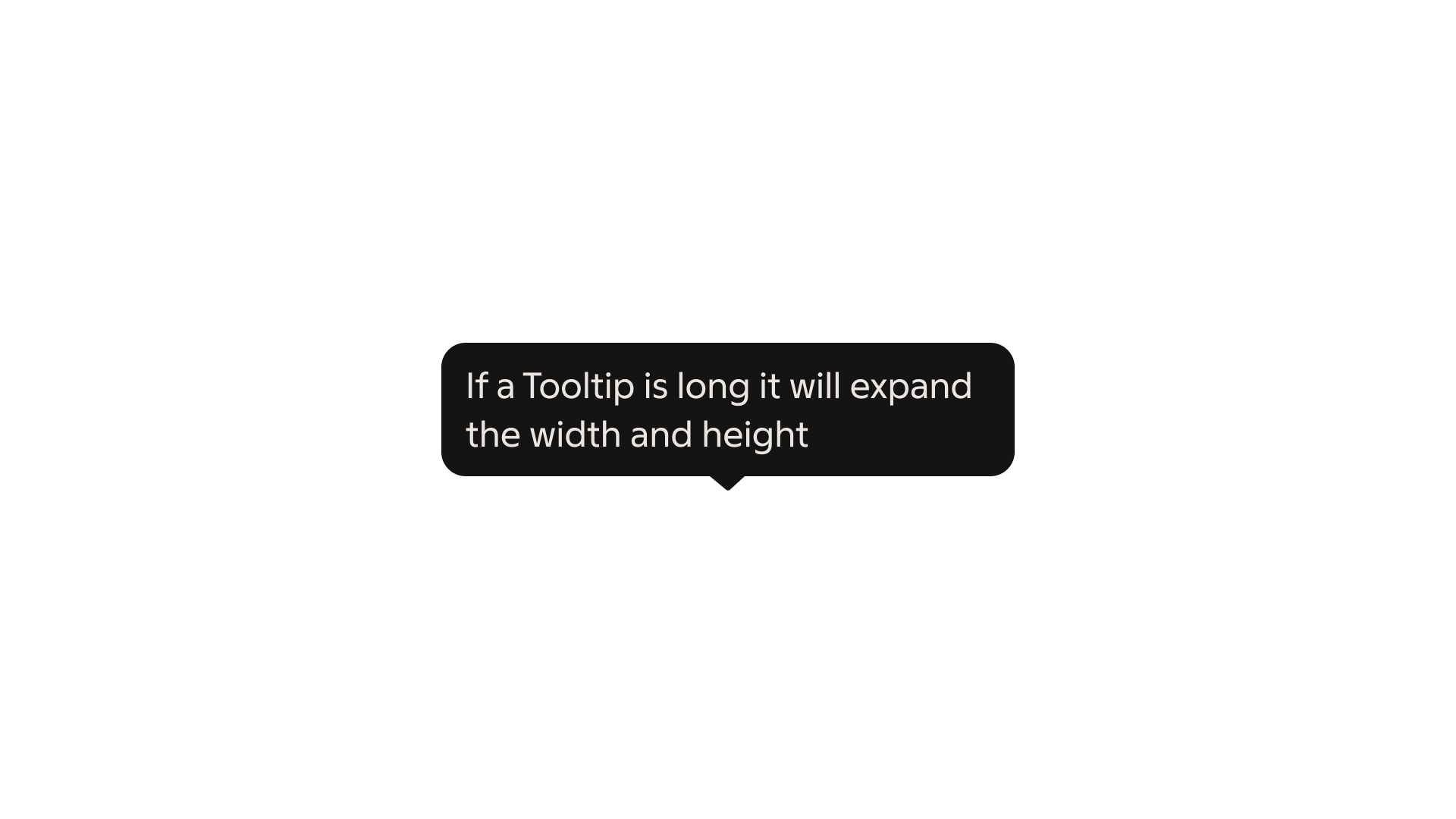 tooltip: Text overflow