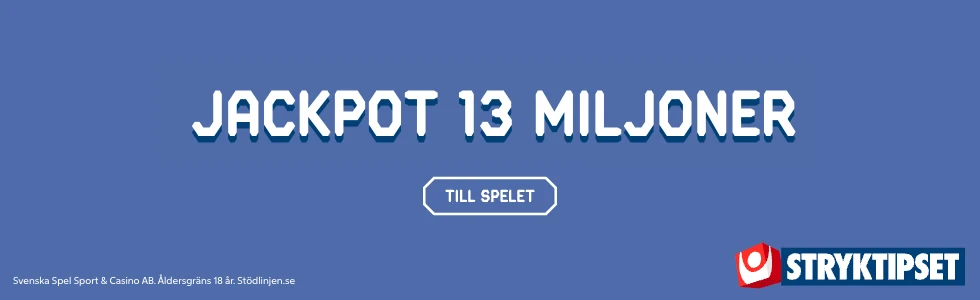 Exempel 5: Jackpot och belopp på en rad