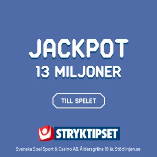 Exempel 4: Jackpot och belopp på två rader